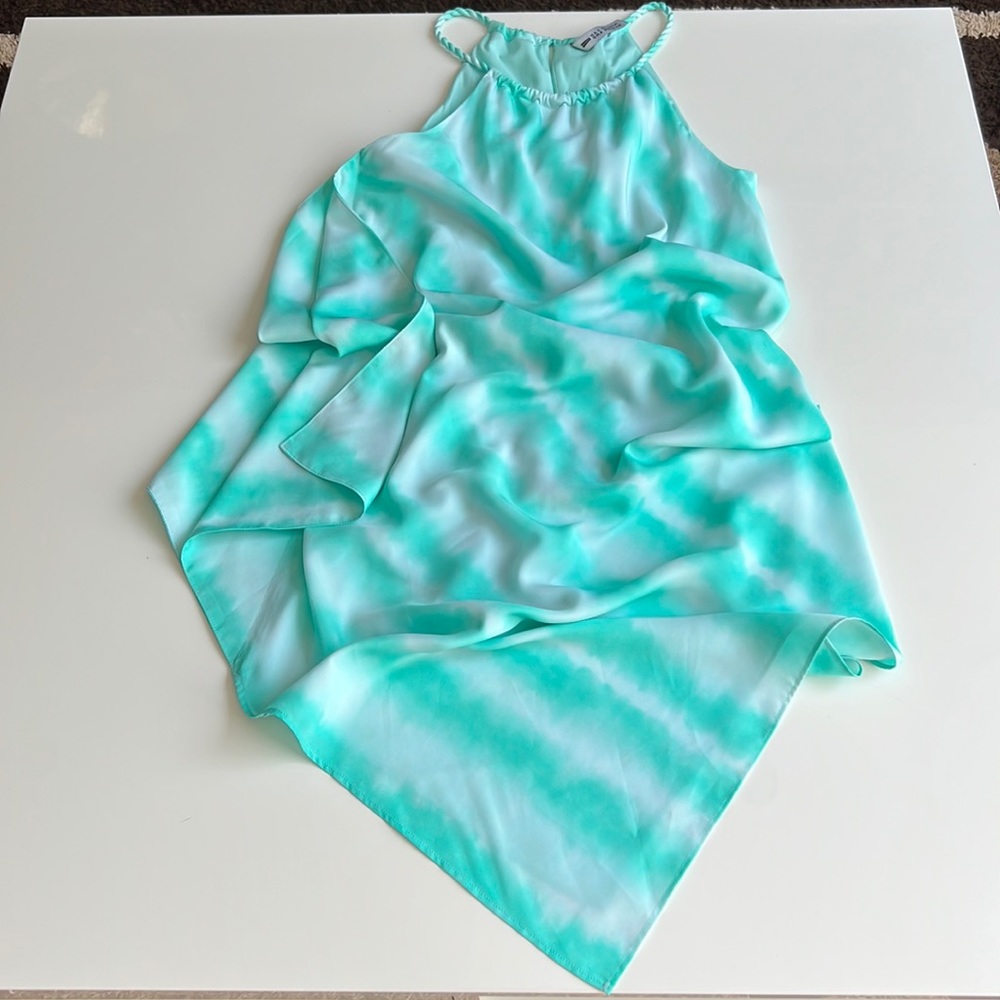 design lab Lord & Taylor asymmetric summer dress